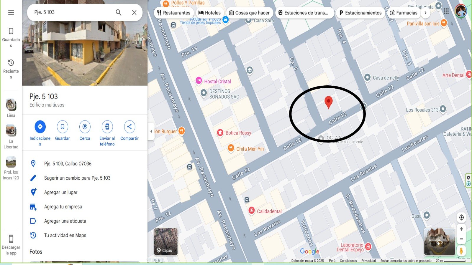 CASA – URB. ALBINO HERRERA – CALLAO